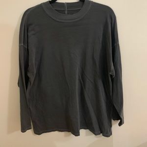 grey long sleeve We the Free tee